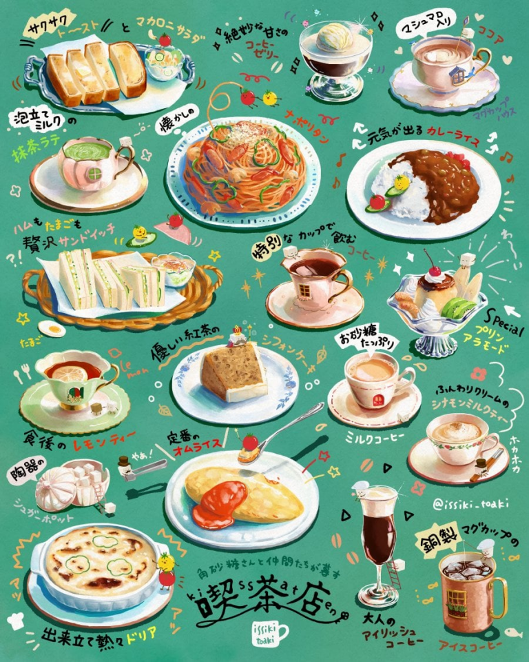 ผลงานภาพวาดอาหารของคุณ Isshiki Toaki