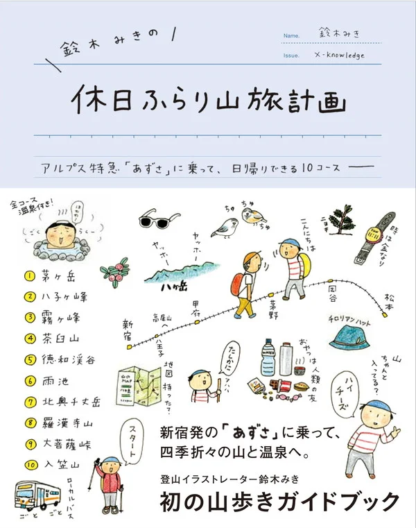 鈴木みきの休日ふらり山旅計画