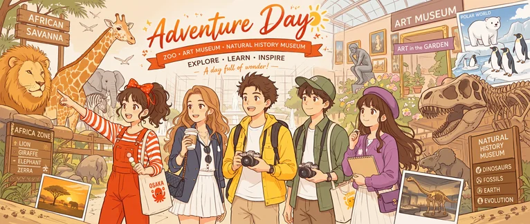 Osaka Family Day Trip